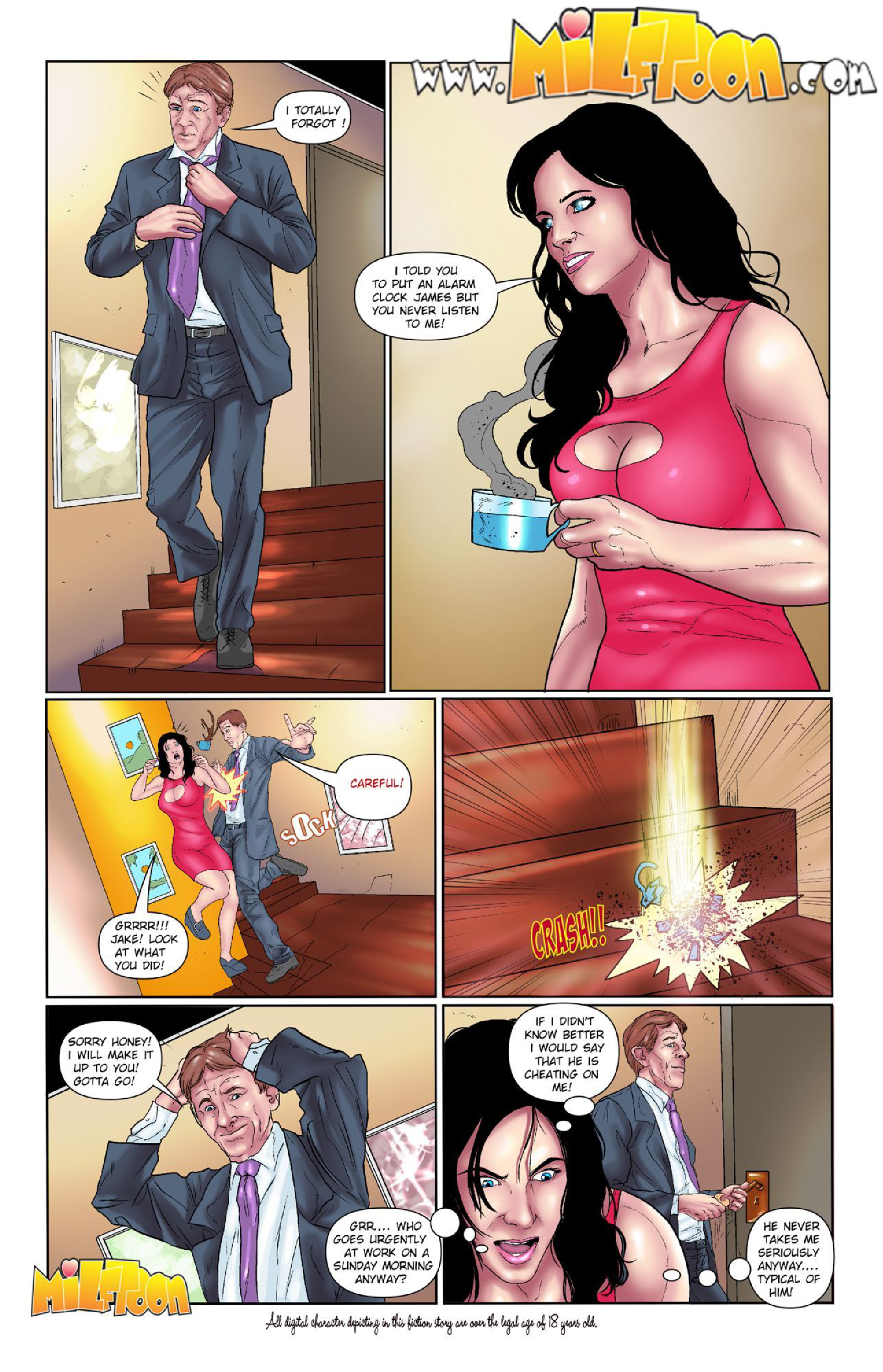 Damn It Billy [MILFToon] - PDF Room cover