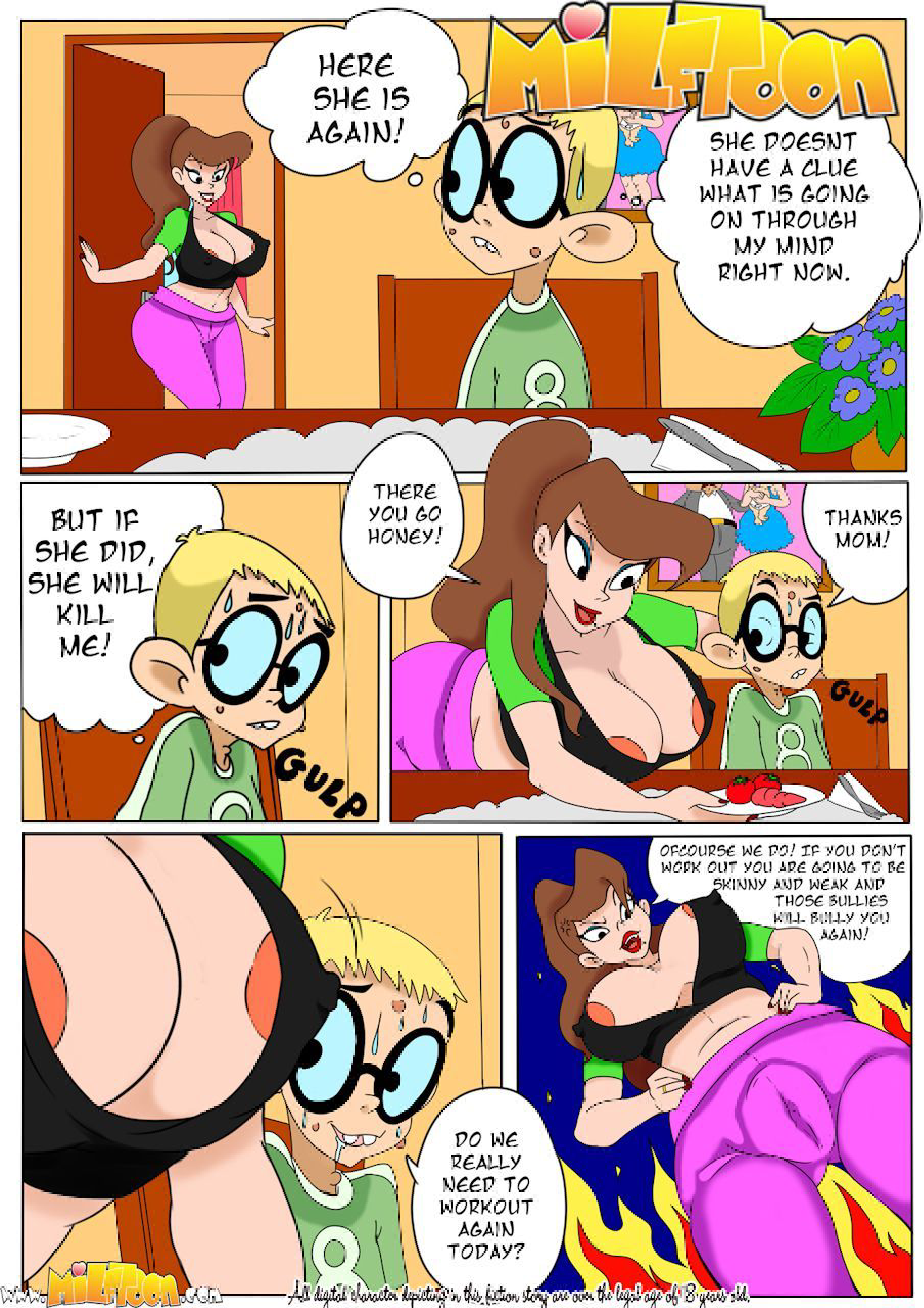 Workout [MILFToon] - PDF Room cover