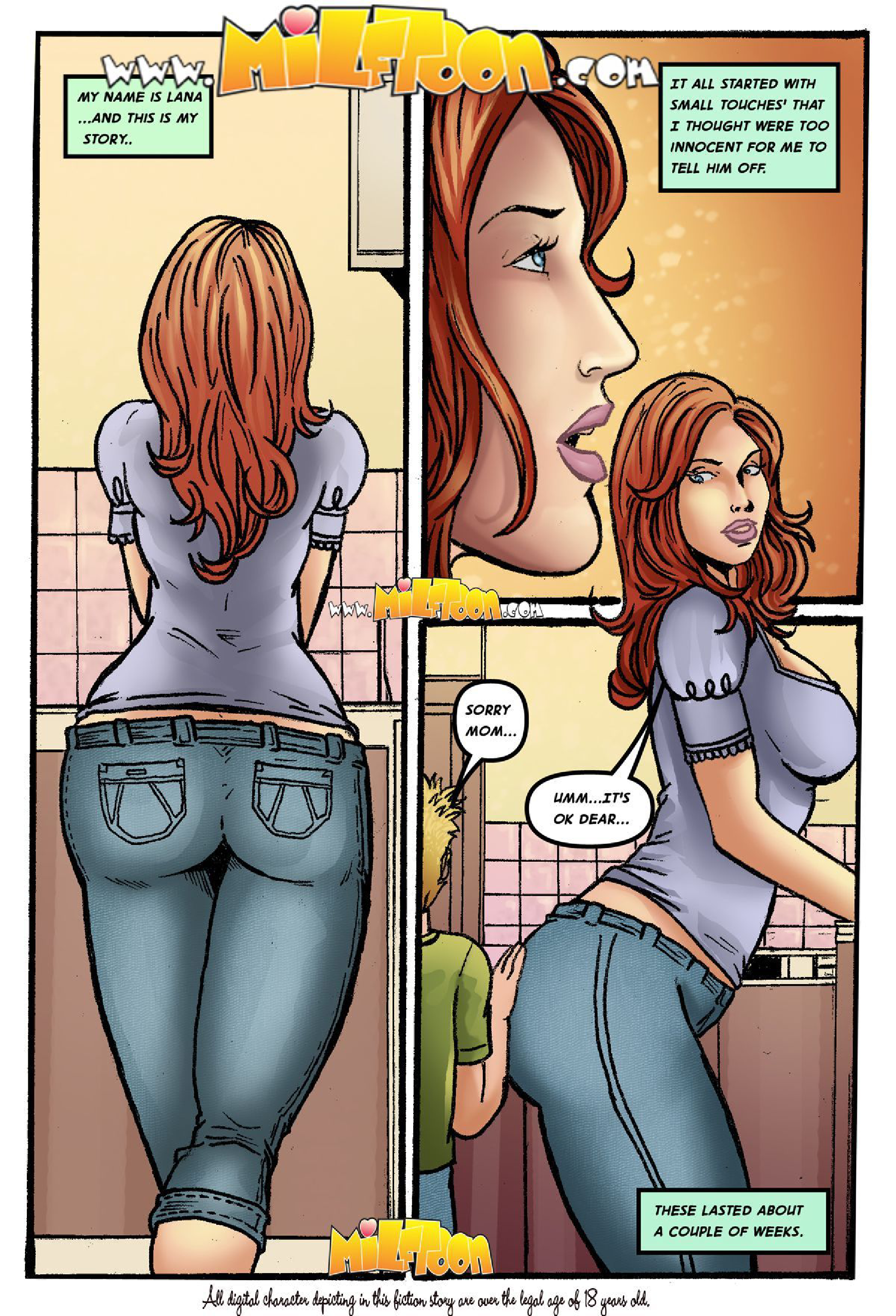 One Day [MILFToon] - PDF Room (1) cover