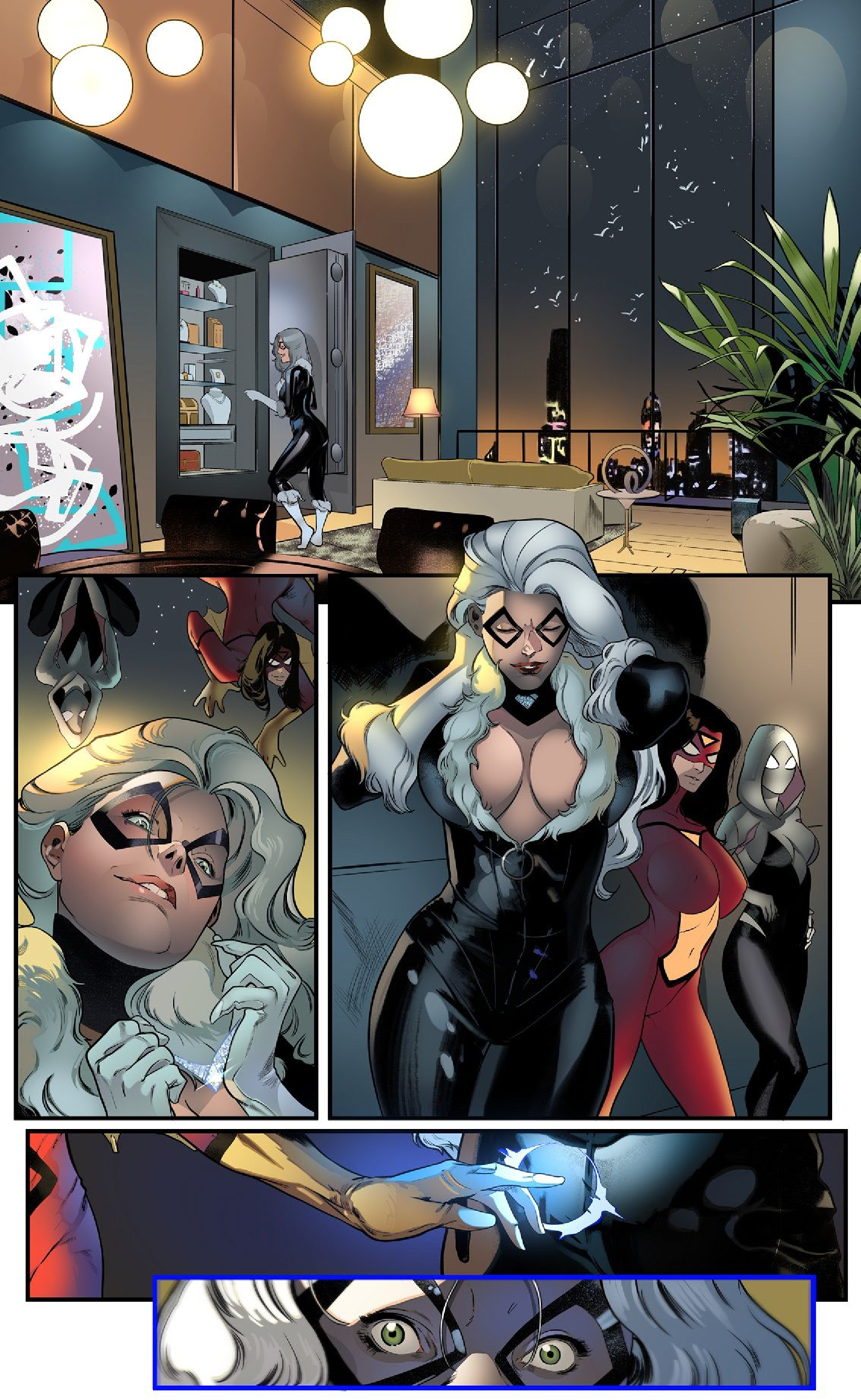 The Cat and the Spiders (Spider-Man) [XGeek] - PDF Room cover