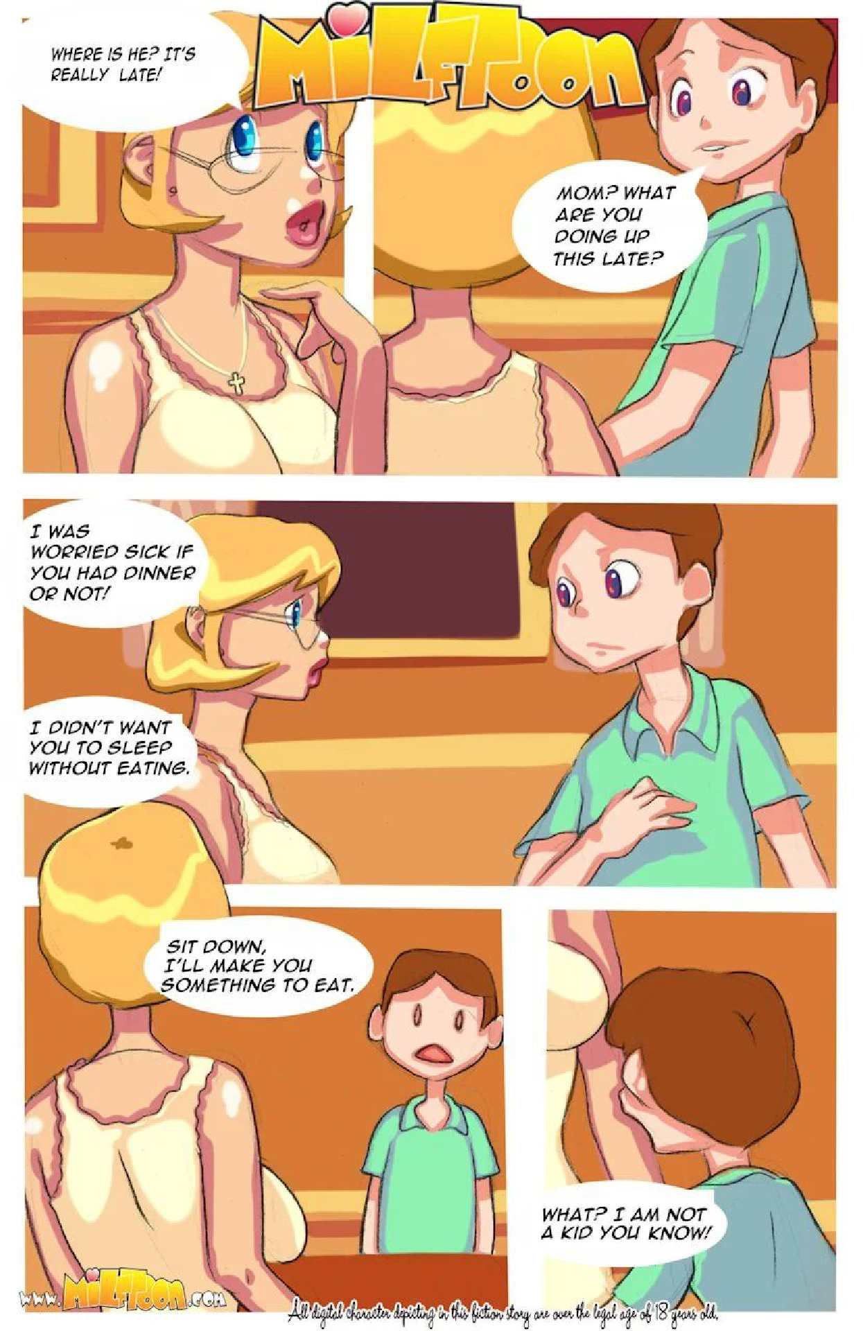 Few Requests [MILFToon] - PDF Room cover