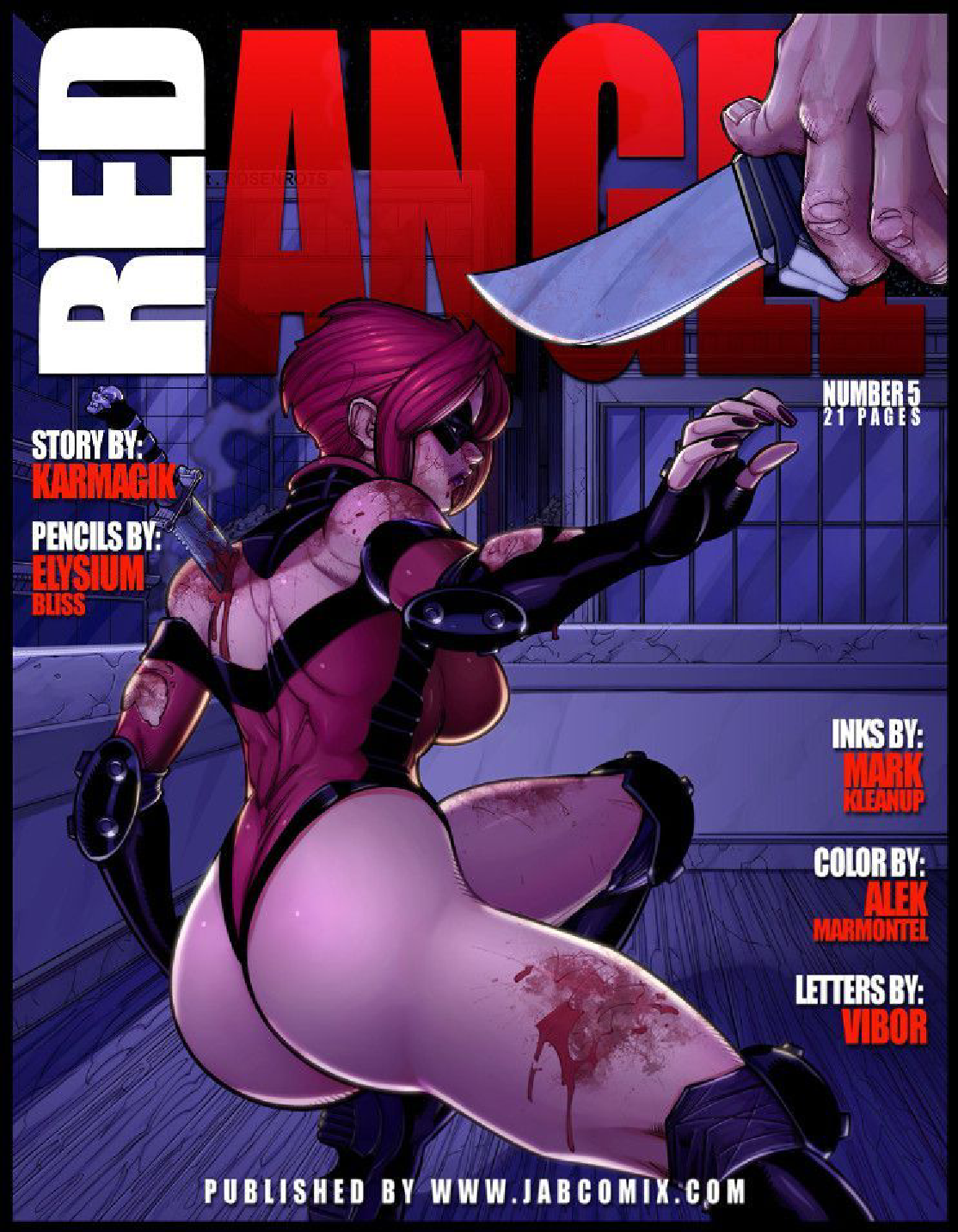 Red Angel [JABComix] - 5 - PDF Room cover