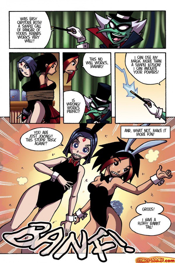Banf! - Comics Toons (Teen Titans) cover