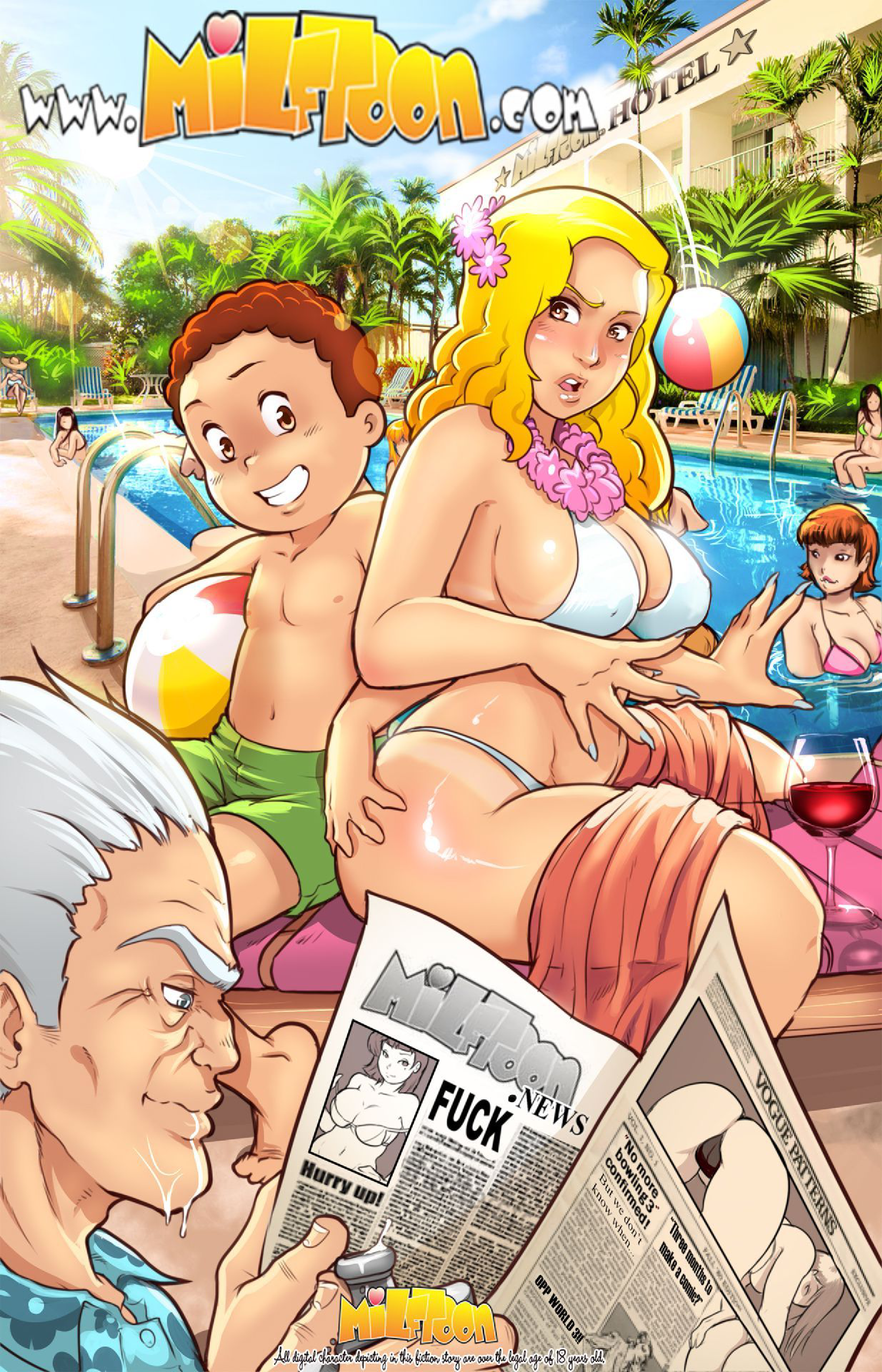 Mort And Ricky (Rick and Morty) [MILFToon] - PDF Room cover