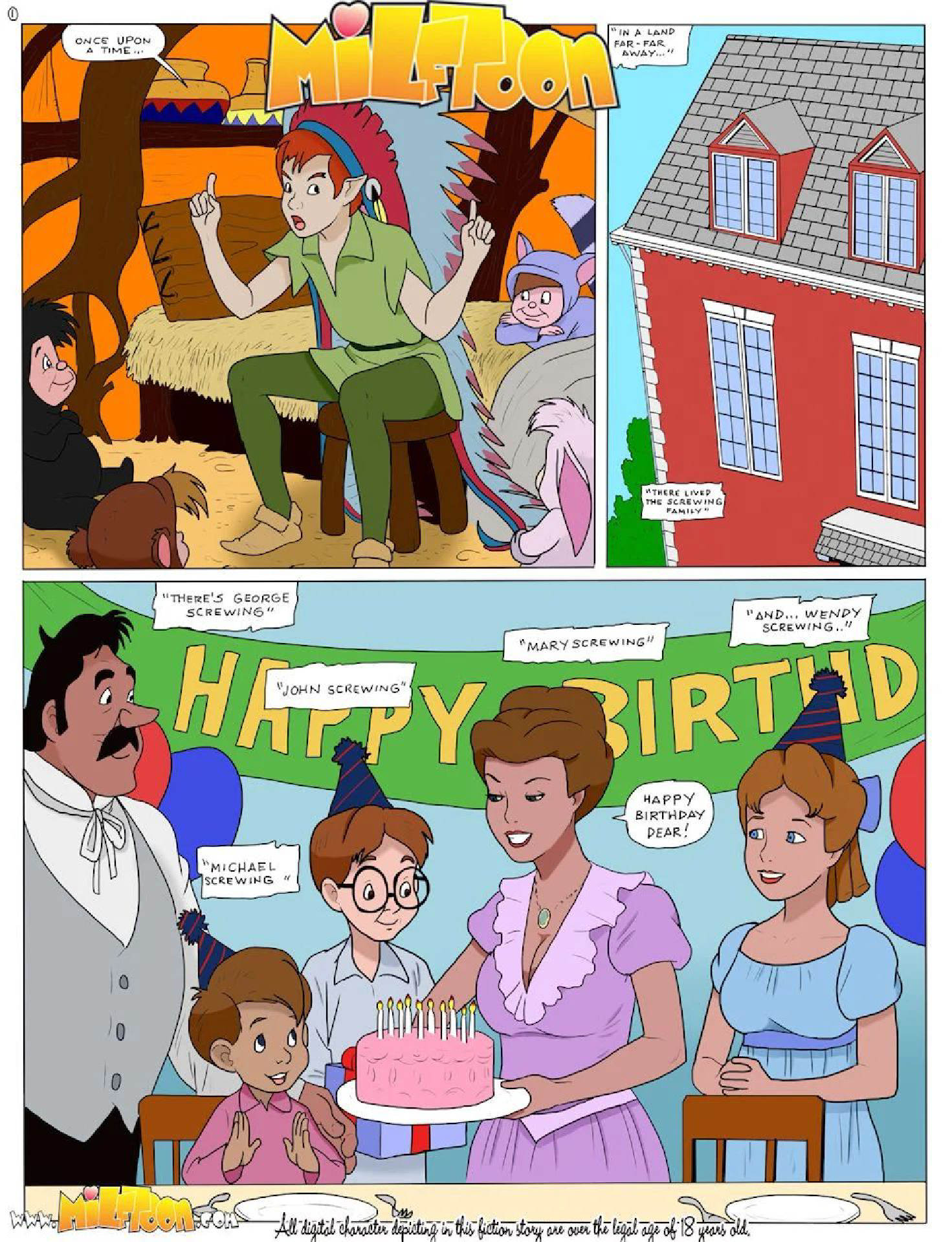 Mary And Wendy Go Pro Peter And Wendy MILFToon PDF Room cover