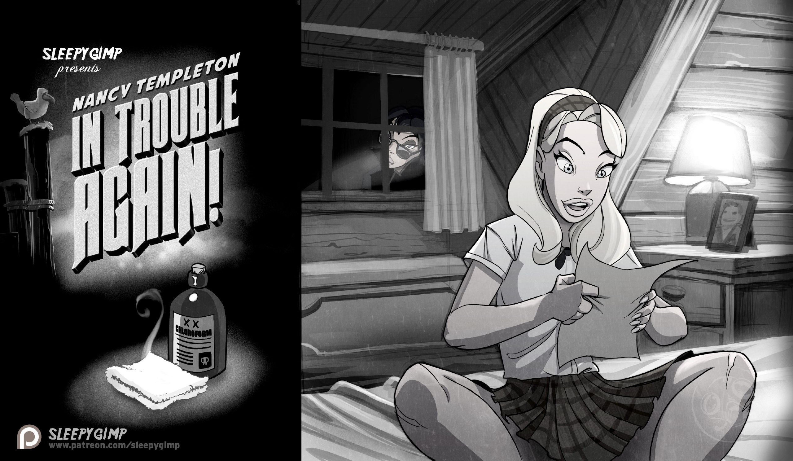 SleepyGimp - Trouble Again! cover