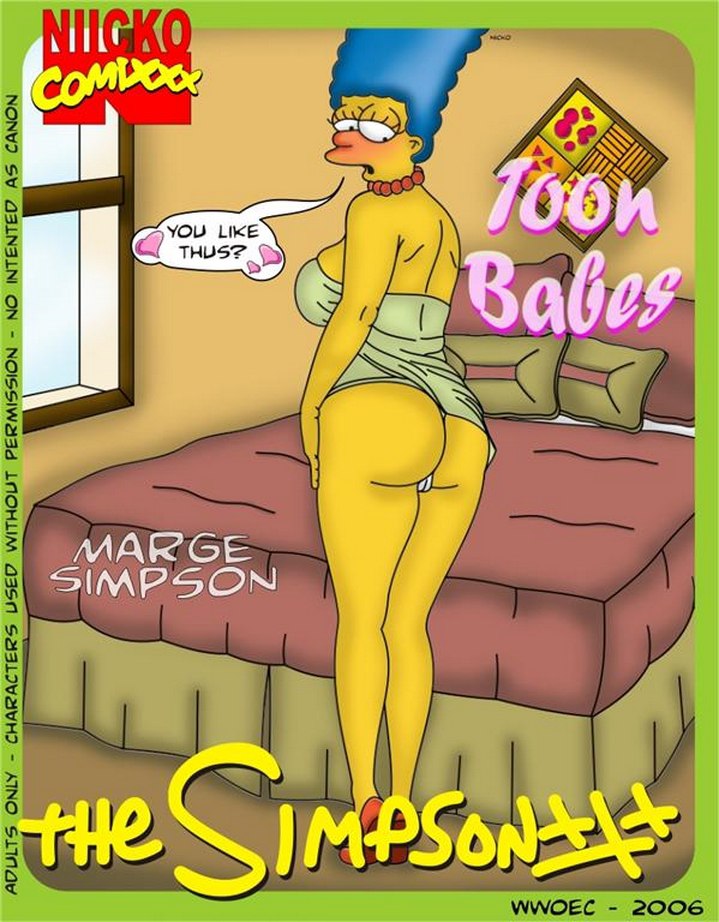 Toon Babes - Marge Simpsons (Niicko) cover