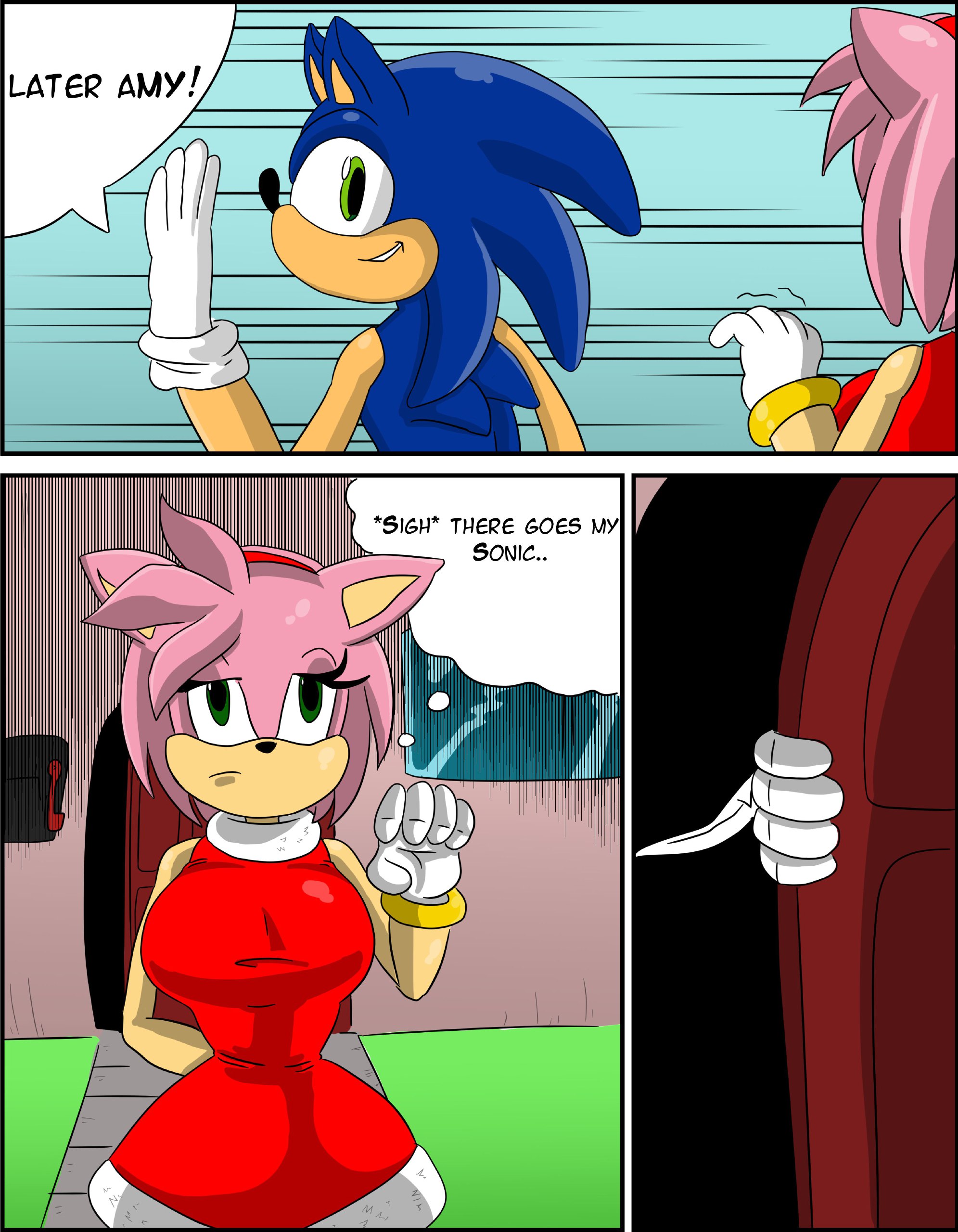 Amy's Peril - Chapter 1 (Sonic The Hedgehog) [Loonyjams] cover
