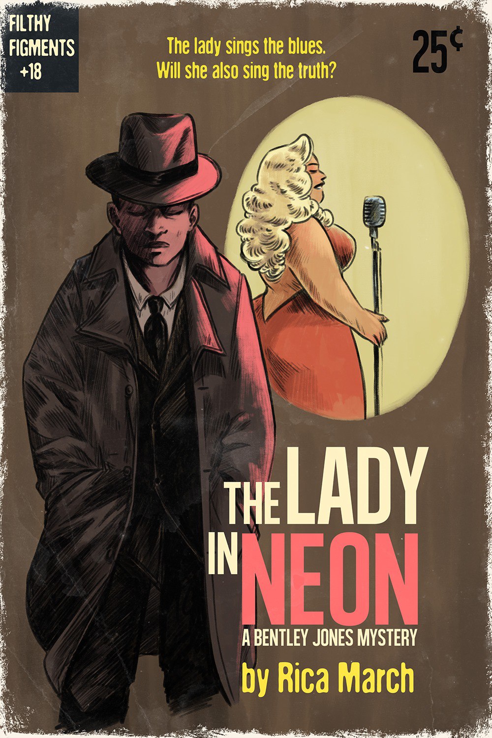 The Lady in Neon - A Bentley Jones Mystery cover