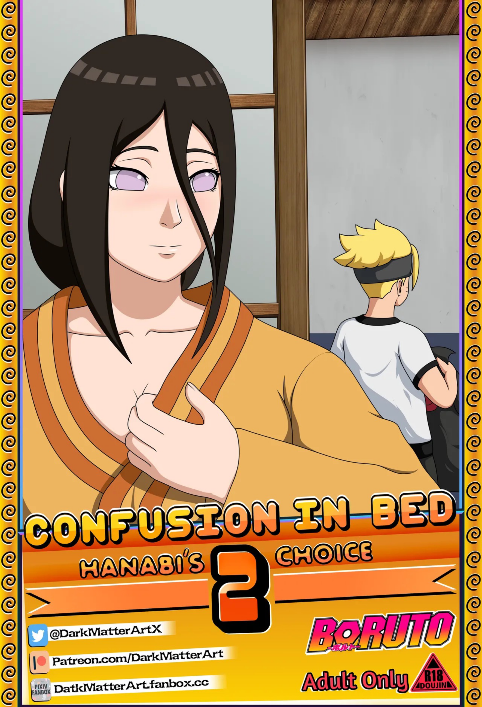 [DarkMatterArt] Confusion in Bed 02 (Boruto) cover