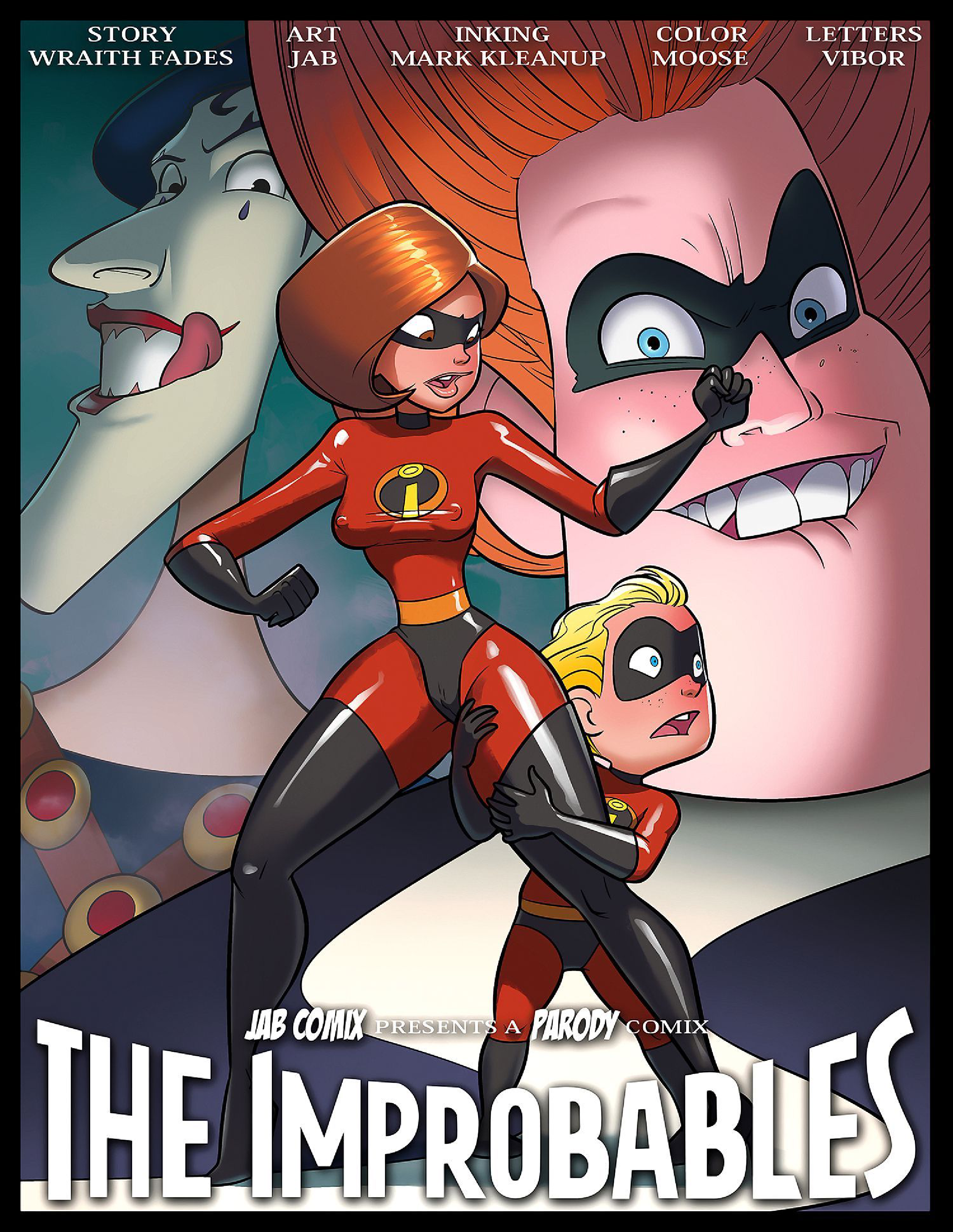 The Improbables (The Incredibles) [JABComix] - PDF Room cover