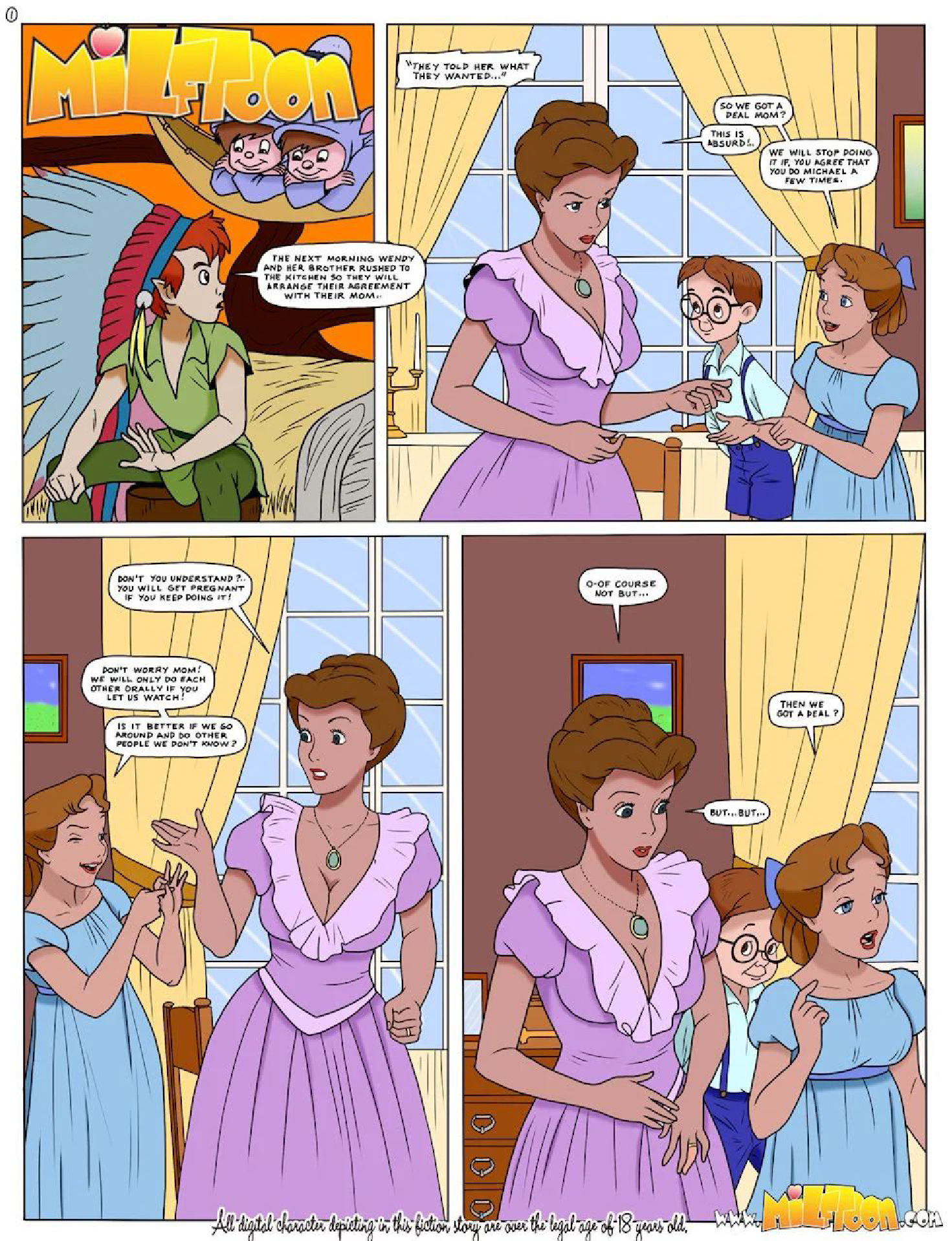 Mary And Wendy Go Pro Peter And Wendy MILFToon 2 PDF Room cover