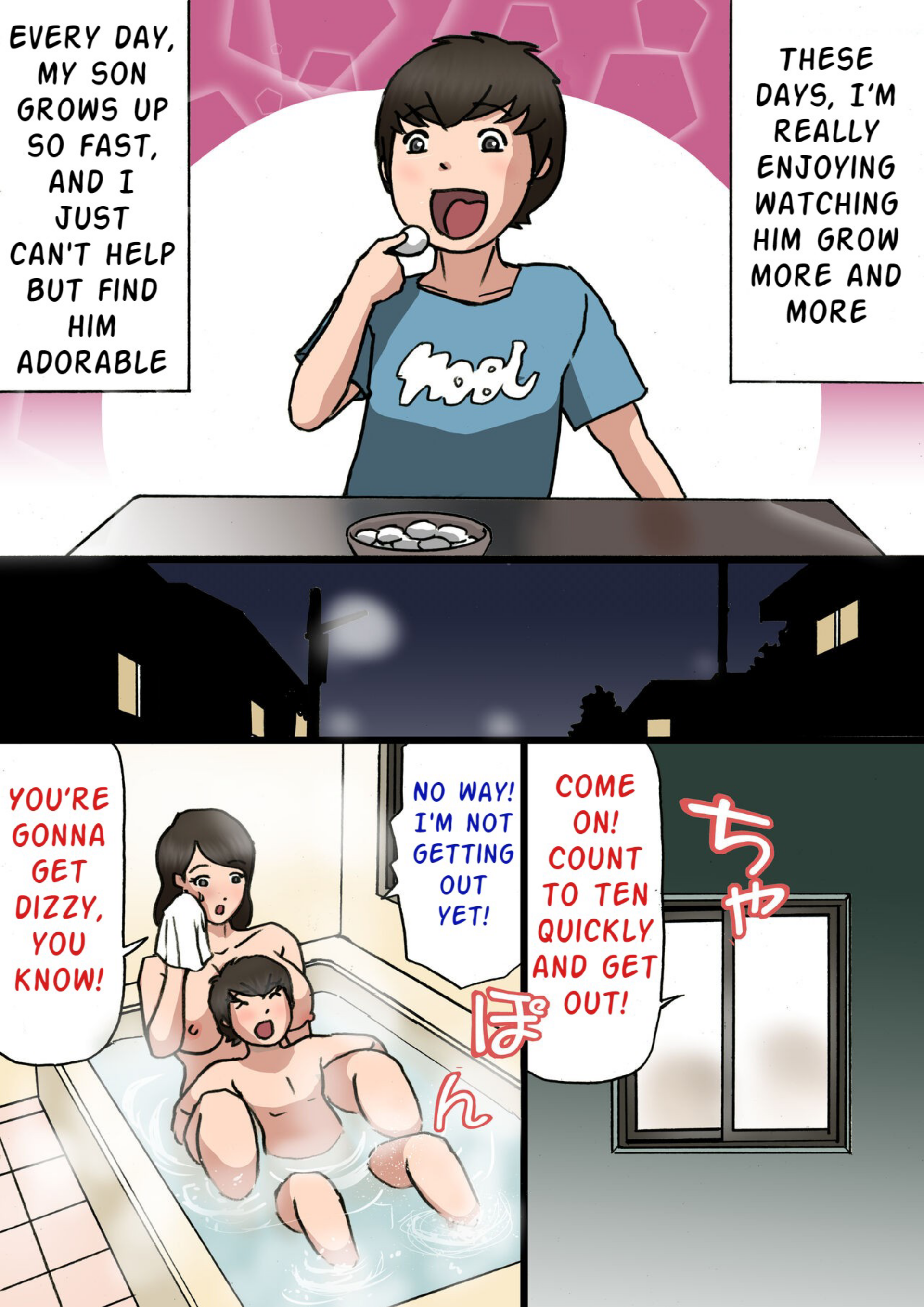 Shiki Hanana Mother wants to cure her son's spoiled behavior cover