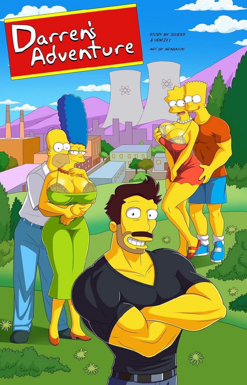 Darren’s Adventure (The Simpsons) cover