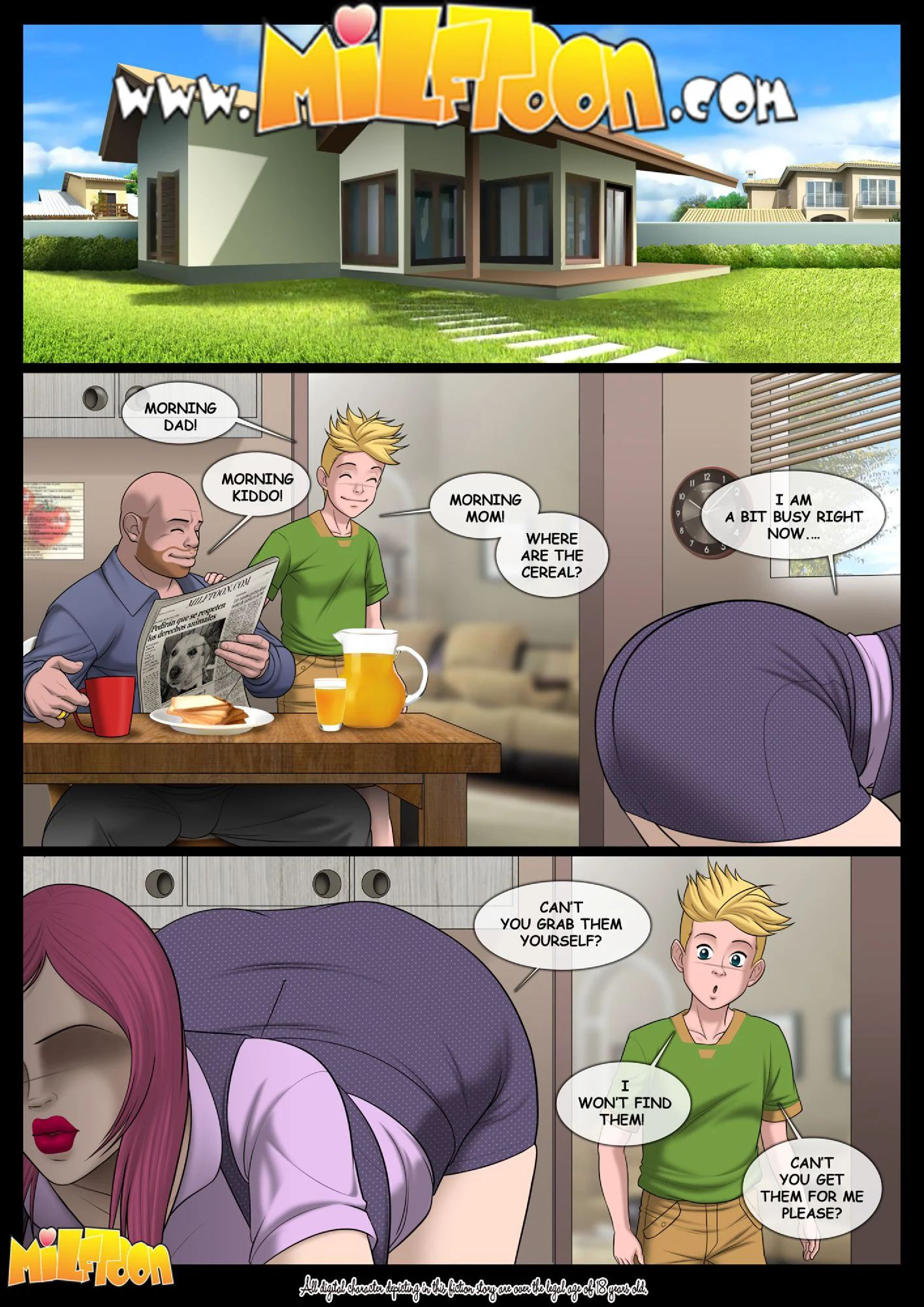 CopyDad [MILFToon] - PDF Room cover