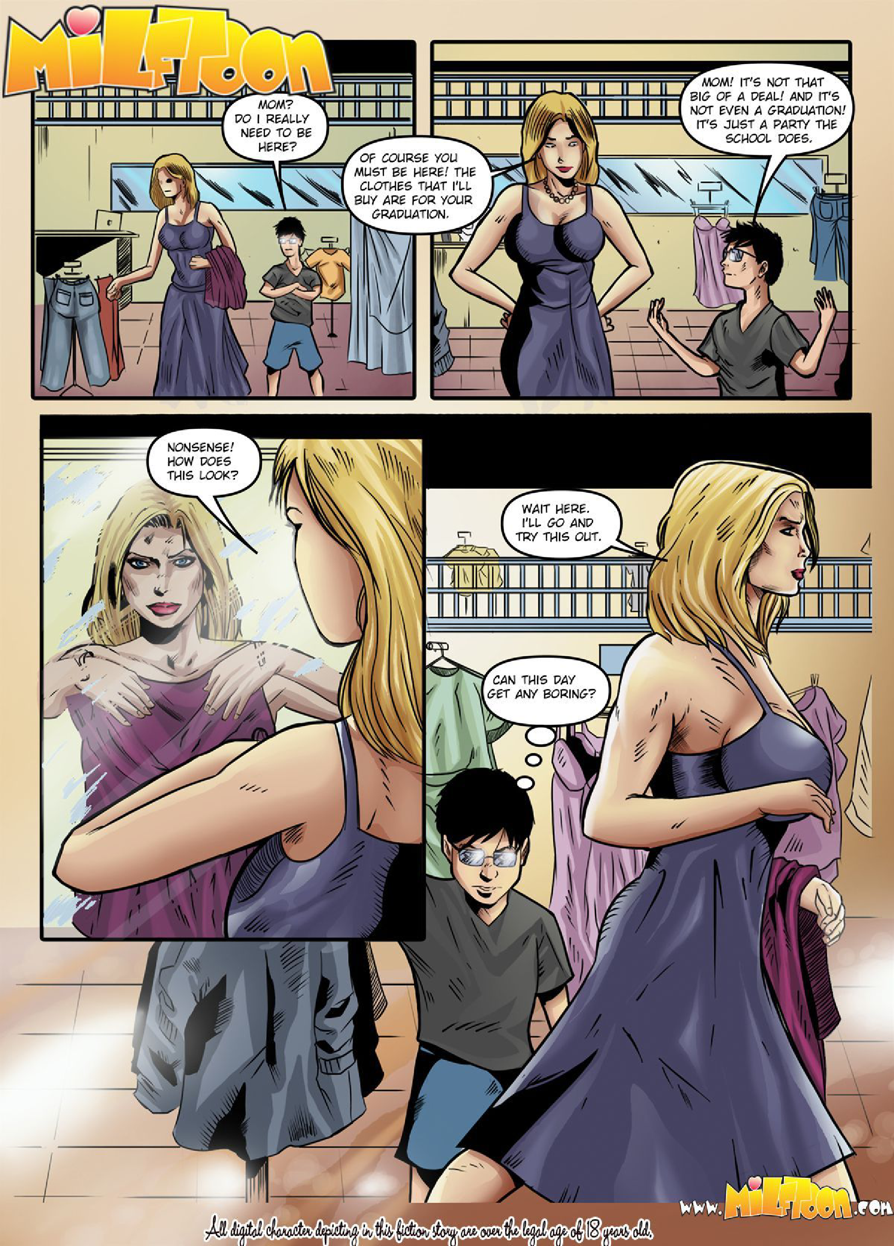Damn It [MILFToon] - PDF Room cover