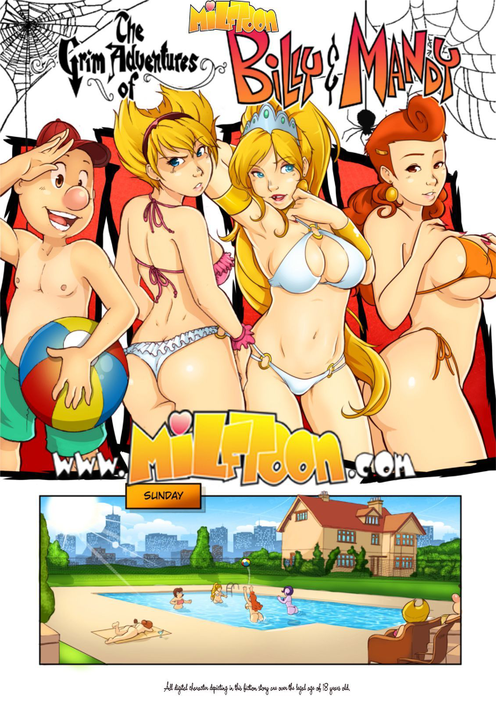 Billy And Mandy The Grim Adventures of Billy & Mandy MILFToon PDF cover