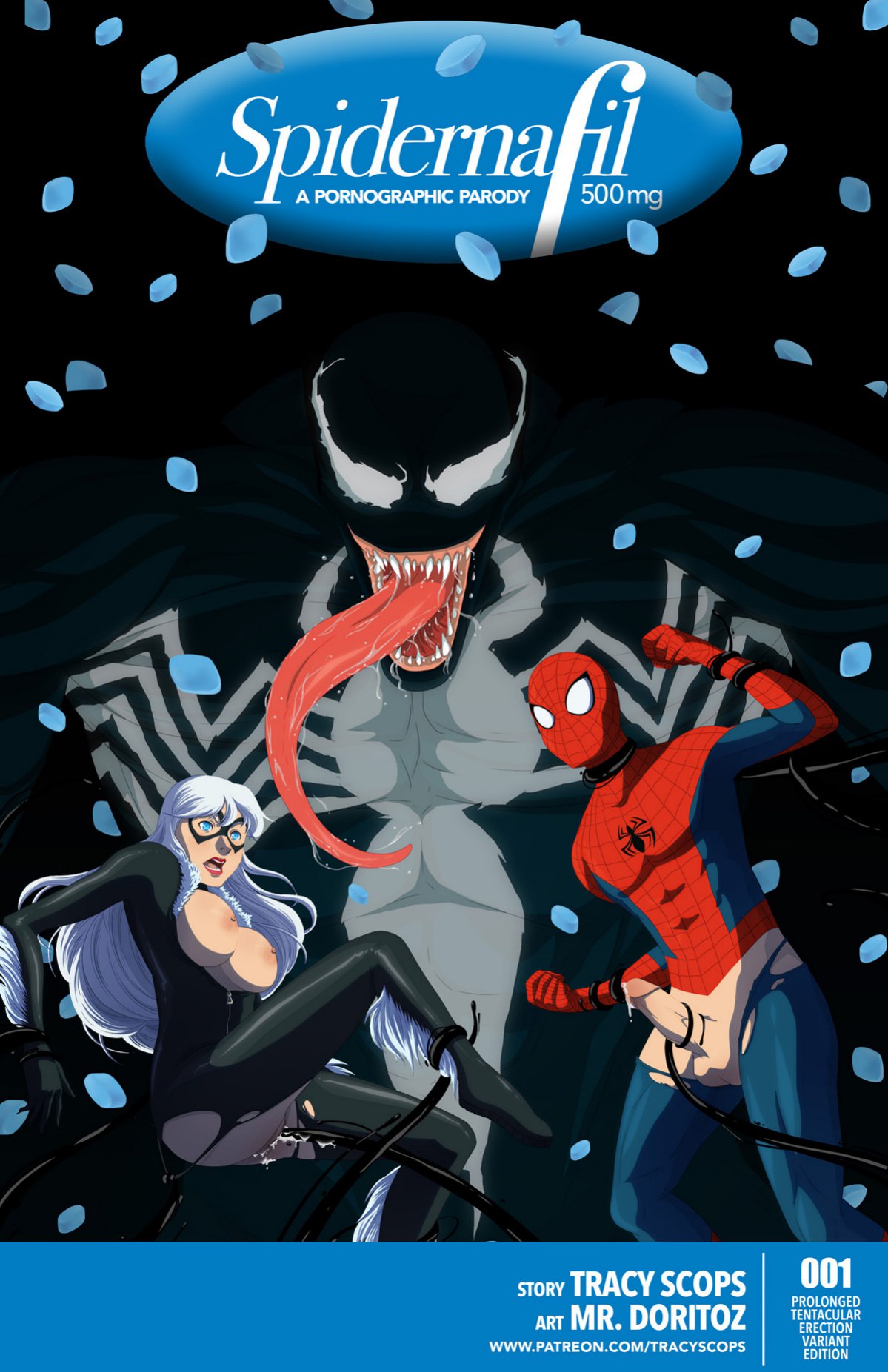 Tracy Scops - Spidernafil (Spider Man) cover