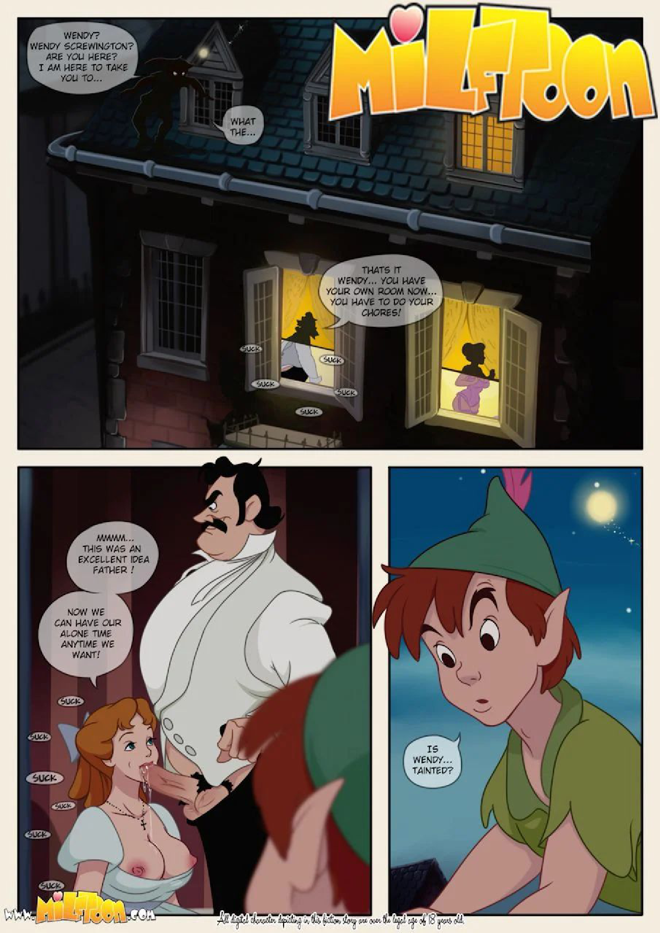 Breeding MILF (Peter and Wendy) [MILFToon] - PDF Room cover