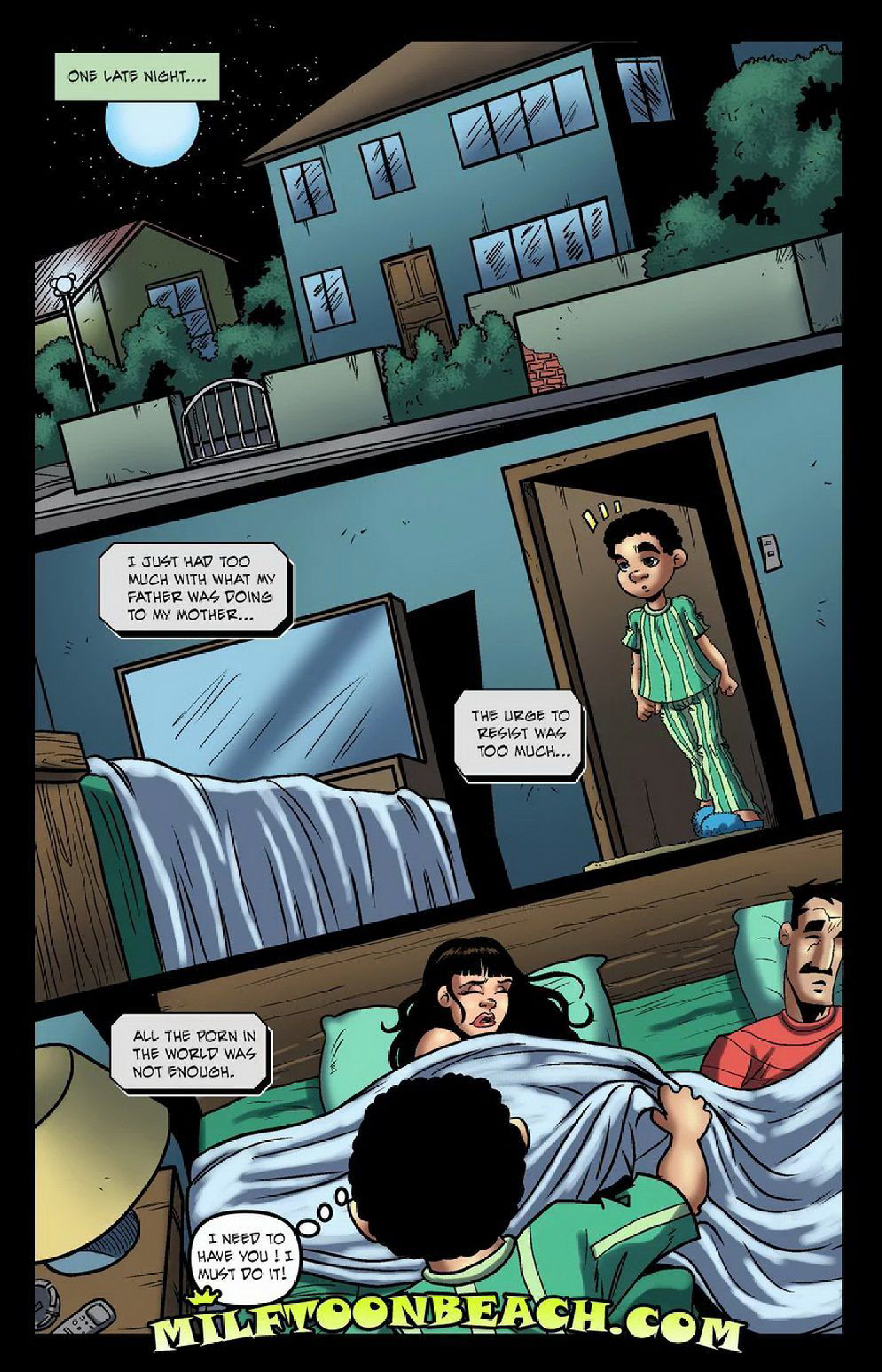 Night With Mom [MILFToon] - PDF Room cover