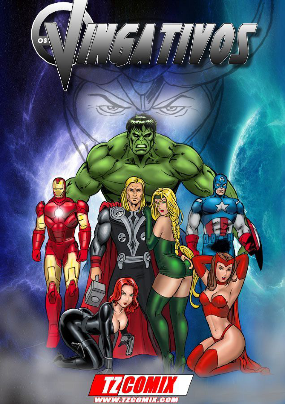 HQPornocombrTZComiXcom Comics Various Os Vingativos PDF Room cover